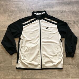 Vintage 90s Nike Zip Up Jacket Retro Track Trainer Men’s Size Large